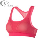 メール便送料無料 C3fit(シースリーフィット) エアーベントスポーツブラ レディース 3FW88100-PP(4)
