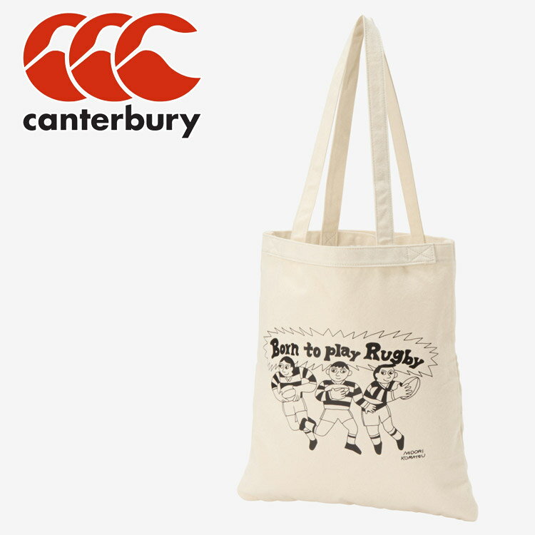 Rakuten - 【スーパーセール限定店内最大20倍(6/11 1:59迄)】 お買い得スペシャルプライス カンタベリー canterbury CANVAS TOTE BAG RAUB2607-K 【地域限定送料無料】