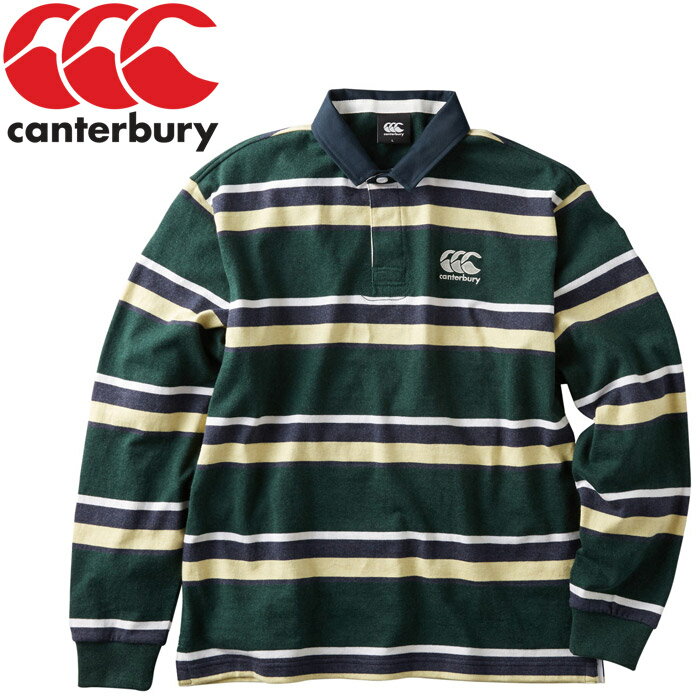 お買い得スペシャルプライス カンタベリー L/S RUGGER SHIRT ロングスリーブ ラガーシャツ (ビッグサイズ) RA40583B-49 メンズ