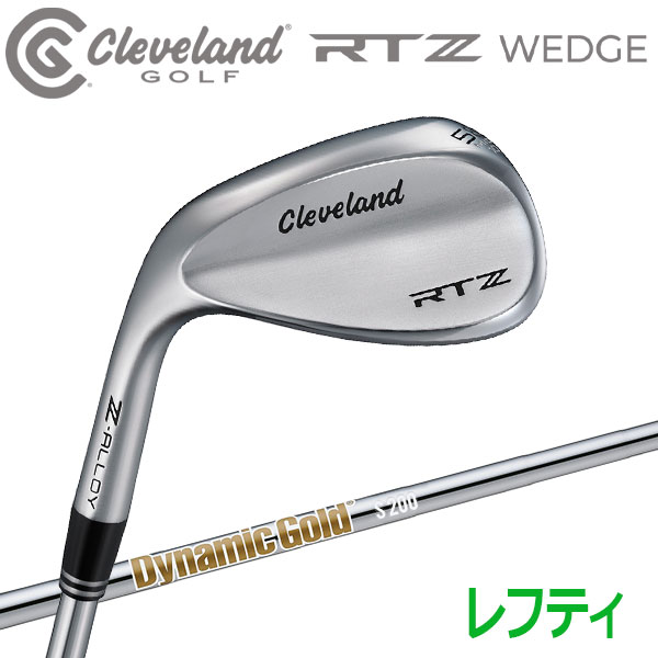 【ブラックフライデー限定店内ポイント最大20倍(11/27 1:59迄】 クリーブランド RTZ ツアーサテン ウエッジ レフティ ダイナミックゴールドシャフト...