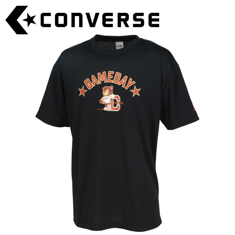 【お買い物マラソン限定店内ポイント最大20倍(2026/1/16 1:59迄)】 お買い得スペシャルプライス メール便送料無料 コンバース CONVERSE バスケットボール 5S プリントTシャツ CB251359-1969