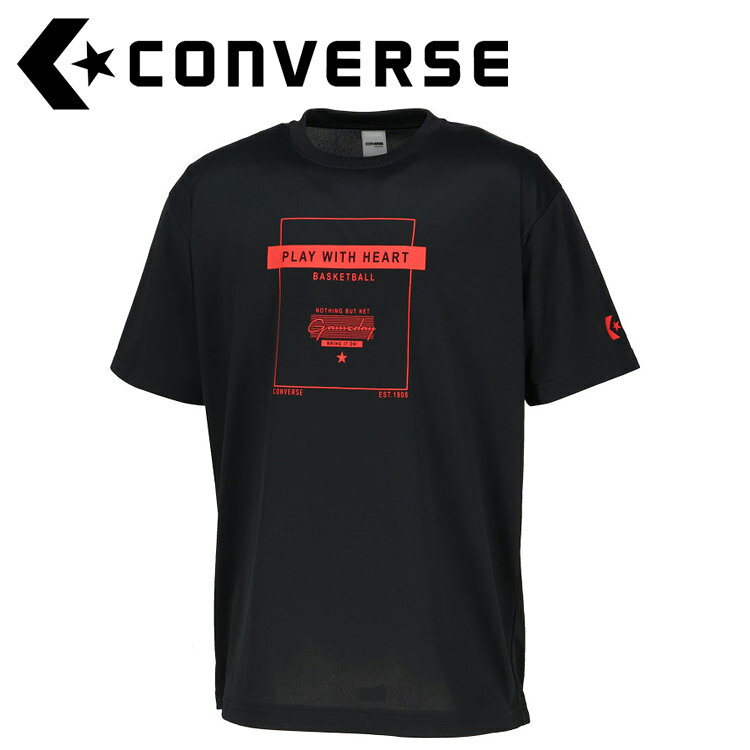 お買い得スペシャルプライス メール便送料無料 コンバース CONVERSE バスケットボール 6SプリントTシャツ CB261362-1964
