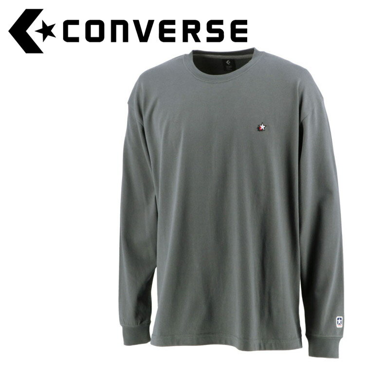 CONVERSE(コンバース) マルチSP クルーネックロングスリーブTシャツ CA212384L-1800