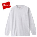【5のつく日限定店内ポイント最大20倍(9/25 00:00~23:59迄)】 お買い得スペシャルプライス ヘインズ Hanes マルチSP ヘインズ Hanes ロングTシャツ BEEFY-T ロングスリーブポケットTシャツ H5196-060 【地域限定送料無料】