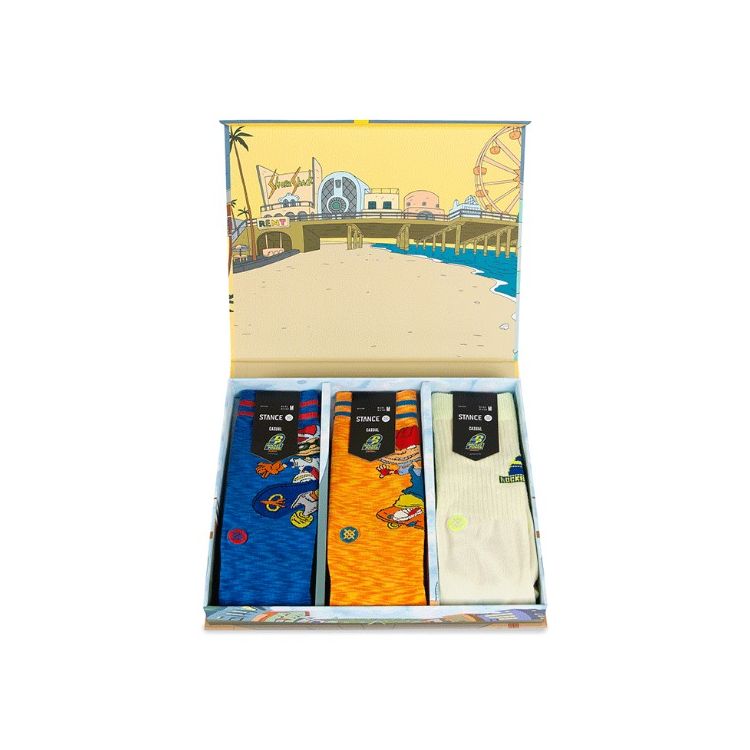 【お買い物マラソン限定店内ポイント最大20倍(2026/1/16 1:59迄)】 スタンス 靴下 ソックス ROCKET POWER BOX SET A545C25ROCIND 【返品不可】(4.0)