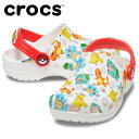 楽天FZONEスポーツ【期間限定ポイント最大10倍（5/17 11:59迄）】 crocs クロックス サンダル Kids Classic Pokemon Clog クラシック ポケモン クロッグ 207739-94S ジュニア キッズ