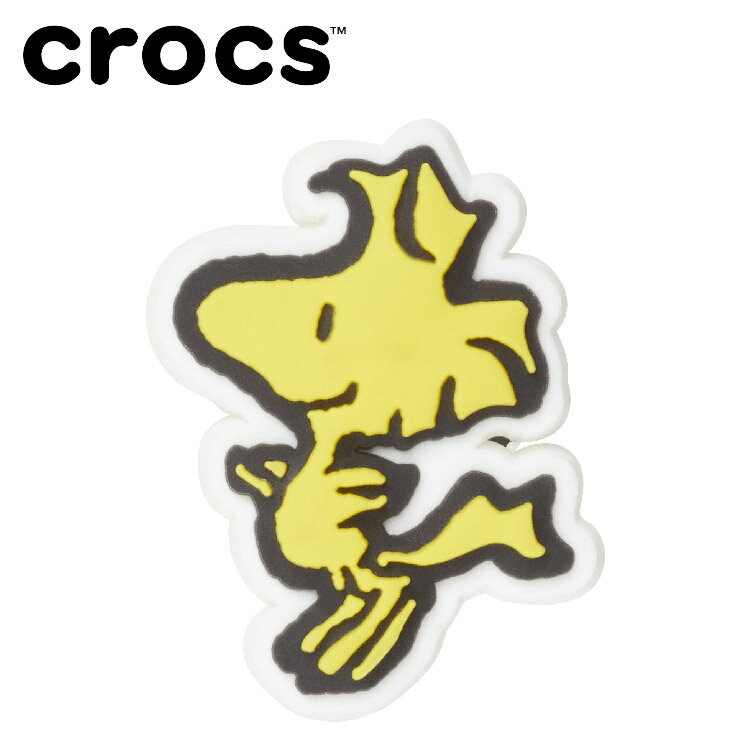 メール便送料無料 クロックス crocs ジビッツ Peanuts Woodstock ピーナッツ ウッドストック 10007401