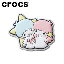 メール便送料無料 クロックス crocs ジビッツ サンリオ リトルツインスターズ キキ&ララ Sanrio Little Twin Stars 1001591...