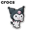 メール便送料無料 クロックス crocs ジビッツ サンリオ クロミ Sanrio Kuromi 10015920 アクセサリー