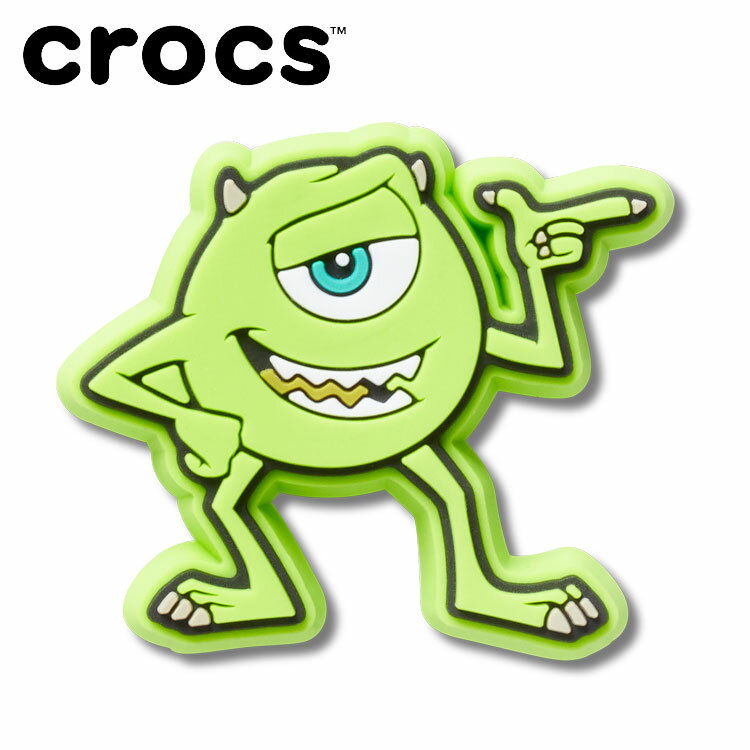 メール便送料無料 クロックス crocs ジビッツ モンスターズ インク マイク Monster Inc Mike 10013206 アクセサリー