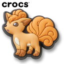 メール便送料無料 クロックス crocs ジビッツ Pokemon 2 ポケモン ロコン 10014910