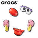 メール便送料無料 クロックス crocs ジビッツ Mrs Potato Head 5 Pck ミセス ポテト ヘッド 5 パック 10015248
