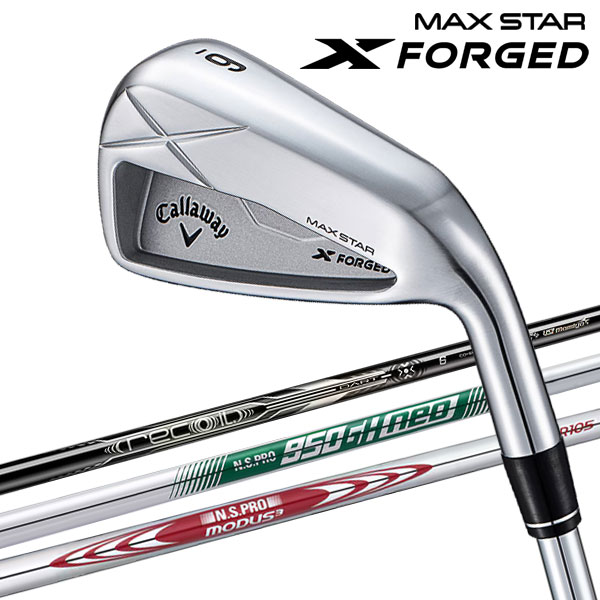 【お買い物マラソン限定店内ポイント最大20倍(8/11 1:59迄)】キャロウェイ X FORGED MAX STAR アイアン 5本セット 日本仕様 2025モデル