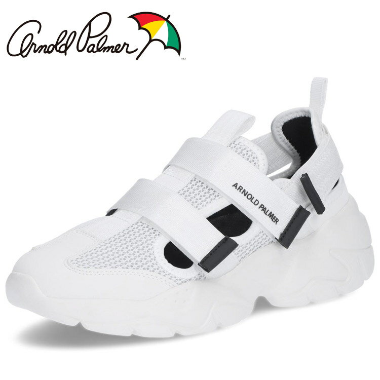 Rakuten - 【お買い物マラソン限定店内ポイント最大20倍(2026/4/14 20:00〜)】 お買い得スペシャルプライス アーノルドパーマー ARNOLD PALMER スニーカーサンダル 《ボリュームサンダル スニーカーサンダル ワイズ:2E相当 》 AN0967-002 レディース シューズ