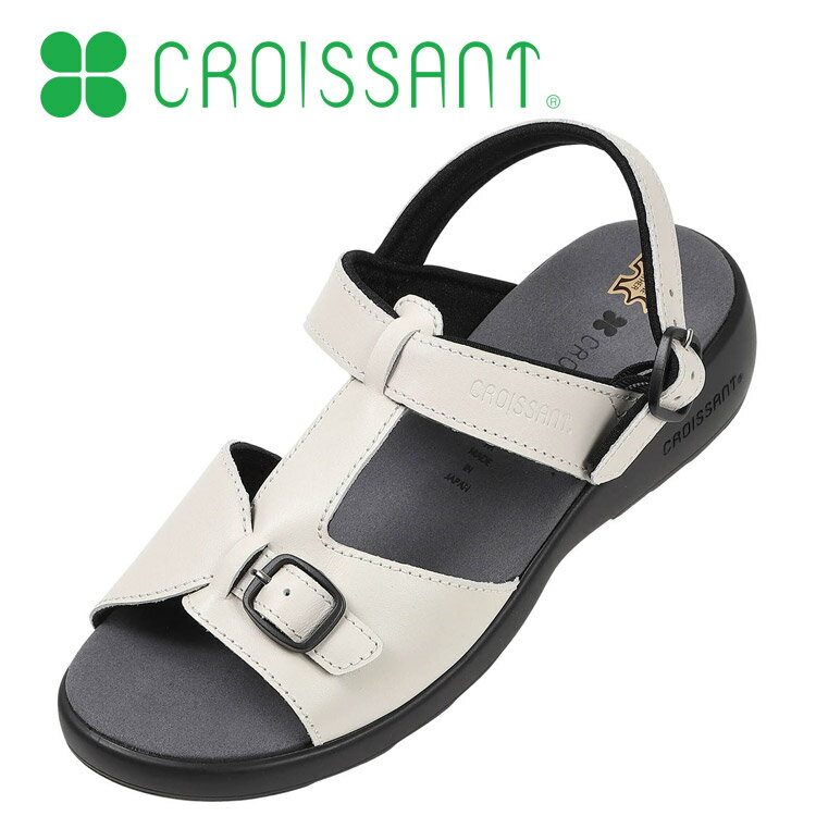 Rakuten - 【お買い物マラソン限定店内ポイント最大20倍(2026/4/14 20:00〜)】 お買い得スペシャルプライス クロワッサン CROISSANT 婦人革バックバンド CR4530-002 レディース シューズ