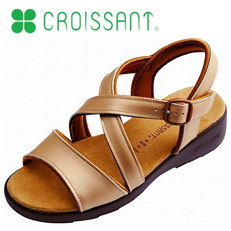 Rakuten - 【3日間限定店内ポイント最大20倍(4/18 00:00〜4/20 23:59迄)】お買い得スペシャルプライス クロワッサン CROISSANT 婦人革バックバンド 《日本の自社工場で製造。本革を使用したアッパー。柔らかい中敷き。ヒール4cm。》 CR4591-901 レディース シューズ