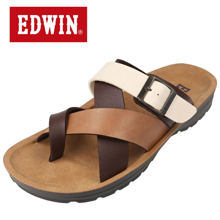 【0のつく日＆ワンダフルデー48時間限定店内ポイント最大20倍(4/30 00:00〜5/1 23:59迄)】 お買い得スペシャルプライス エドウィン EDWIN メンズサンダル EW5114-828 メンズ レディース シューズ 【地域限定送料無料】