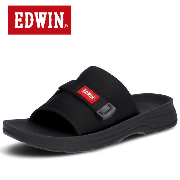 お買い得スペシャルプライス エドウィン EDWINメンズスポーツサンダル 《リカバリーサンダル風の柔らかい天板》 EW5121-009 メンズ レディース シューズ 【地域限定送料無料】