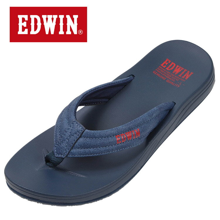お買い得スペシャルプライス エドウィン EDWIN メンズビーチサンダル 《リカバリーサンダル風の柔らか天板のリゾート》 EW5124-582 メンズ レディース シューズ 【地域限定送料無料】