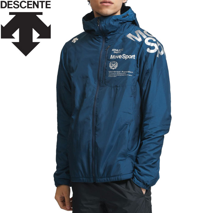 デサント DESCENTE ムーブスポーツ MOVESPORT MVSP EKS plus THERMO パーカー フーディ フーデッドジャケット アウター トレーニング メンズ DMMSJF34-BL