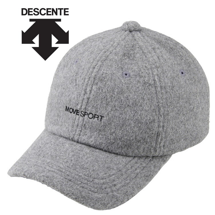 デサント DESCENTE ムーブスポーツ MOVESPORT フリースキャップ 帽子 メンズ レディース ユニセックス DMAWJC70-GY