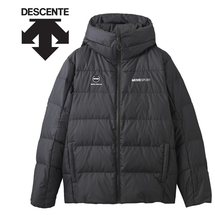 デサント ダウンジャケット メンズ お買い得スペシャルプライス デサント DESCENTE ムーブスポーツ MOVESPORT MVSP ダウンジャケット メンズ DMMWJC45-BK