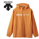 お買い得スペシャルプライス デサント DESCENTE ムーブスポーツ MOVESPORT MVSP AIRY TRANSFER ライトウォーム フルジップフーディー フード パーカー メンズ DMMWJF12-OR