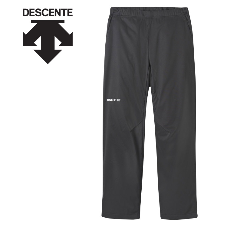 お買い得スペシャルプライス デサント DESCENTE ムーブスポーツ MOVESPORT MVSP AIR THERMOTION テーパードパンツ ロングパンツ 長ズボン メンズ DMMWJG32-BK