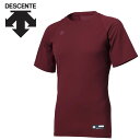 お買い得スペシャルプライス メール便送料無料 デサント DESCENTE 野球 丸首半袖アンダーシャツ メンズ STD-721B-ENG