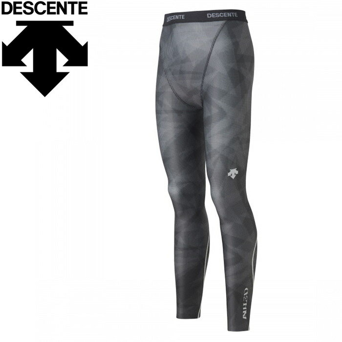 メール便送料無料 デサント DESCENTE ランニング ロングタイツ メンズ DRMQJM00-B ...