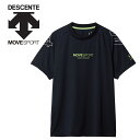 お買い得スペシャルプライス メール便送料無料 デサント DESCENTE MOVESPORT ムーブスポーツ ミニリップ 半袖シャツ ST5FHT03M-NV00 メンズ