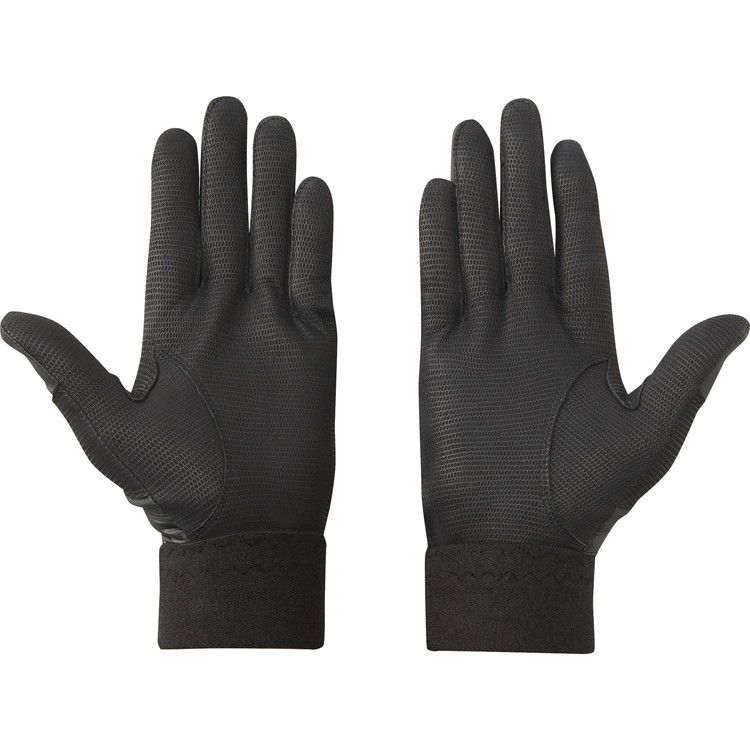 お買い得スペシャルプライス メール便送料無料 デサント 野球 羊革バッティンググラブ 両手用 メンズ DB5SGV00M-BKSL