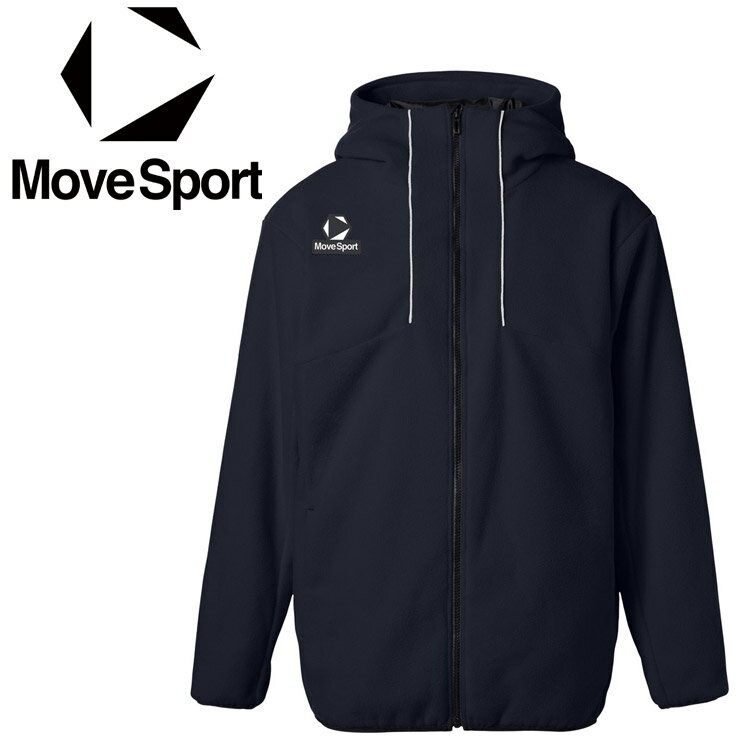 Rakuten - 【スーパーセール限定店内最大20倍(6/11 1:59迄)】 お買い得スペシャルプライス デサント DESCENTE MOVESPORT ムーブスポーツ フリースジャケット ST6SSWT6M-NV00 メンズ