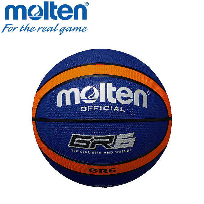 【お買い物マラソン限定店内ポイント最大20倍(2026/4/14 20:00〜)】 モルテン バスケットボール ボール 6号 GR6 BGR6-BO 【地域限定送料無料】