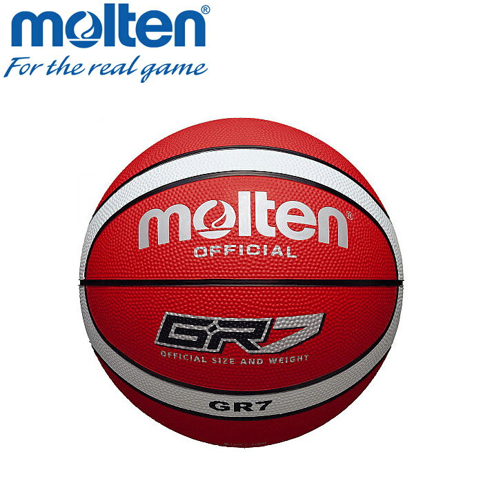 【ワンダフルデー限定店内ポイント最大20倍(3/1 00:00～23:59迄)】 モルテン バスケットボール ボール 7号 GR7 BGR7-RW 【地域限定送料無料】