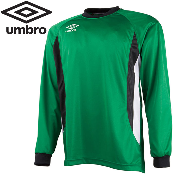 メール便送料無料 アンブロ umbro サッカー 長袖ゴールキーパーシャツ キッズ ジュニア JR GKシャツ UAS6600GJ-KLY