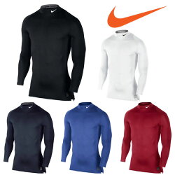 ★2点までメール便送料無料★ナイキインナーアンダーウェア長袖メンズクールコンプレッションモックトップNIKEPRO703091【3点以上、他商品と同梱、代引き注文は宅配便(送付先地域の送料に準ずる)で発送】