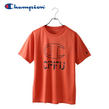 【在庫処分】【2点までメール便送料無料】チャンピオン Tシャツ CPFU メンズ 半袖 C3-NS312-962 18FW