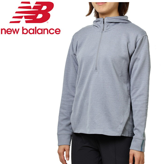 ニューバランス QSPEED ランクルースウェットシャツ WT93213-SQZ レディース 19FW New Balance