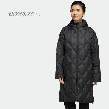 【数量限定！30%OFF！大特価！】アディダス ダウンコート ロングコート ベンチコート レディース W BOS Light Down Parka GDT88 EH3960 EH3961