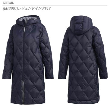 【数量限定！30%OFF！大特価！】アディダス ダウンコート ロングコート ベンチコート レディース W BOS Light Down Parka GDT88 EH3960 EH3961