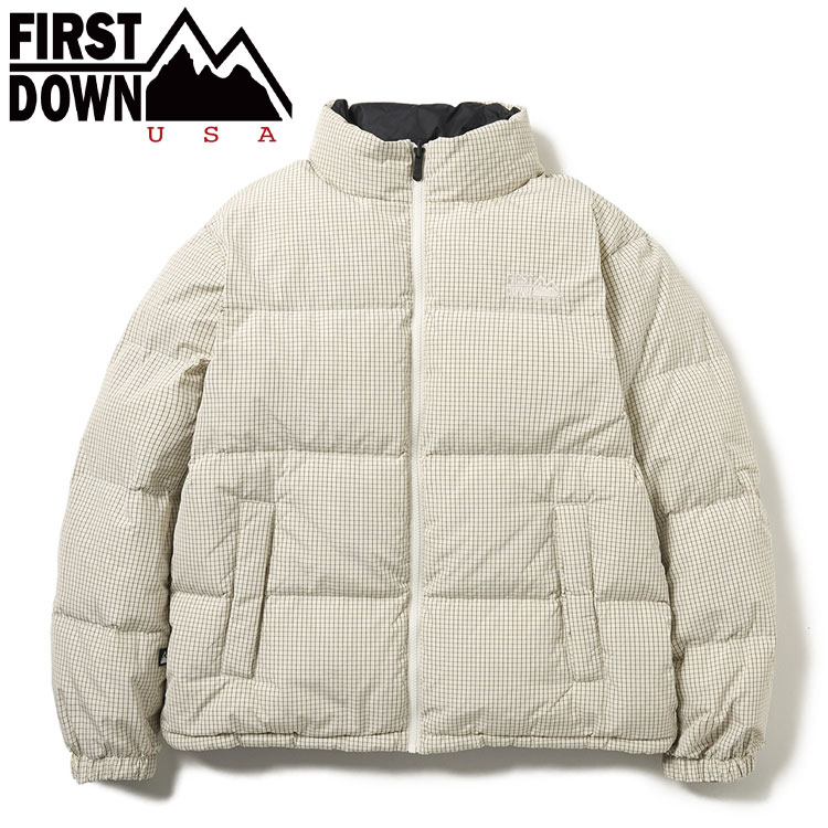 Rakuten - 【スーパーセール限定最終処分プライス】【返品不可】 FIRST DOWN USA BUBBLE DOWN JKT GRAPH CHECK F942003-01 メンズ レディース