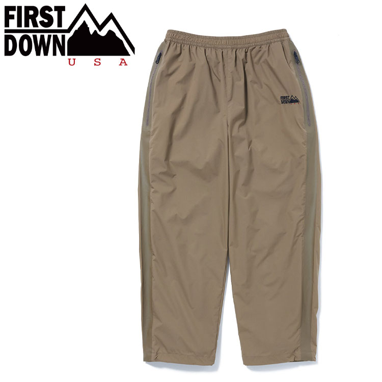 Rakuten - 【3日間限定店内ポイント最大20倍(4/18 00:00〜4/20 23:59迄)】FIRST DOWN USA イージー ワイド パンツ EASY WIDE PANTS F111006-55 メンズ レディース