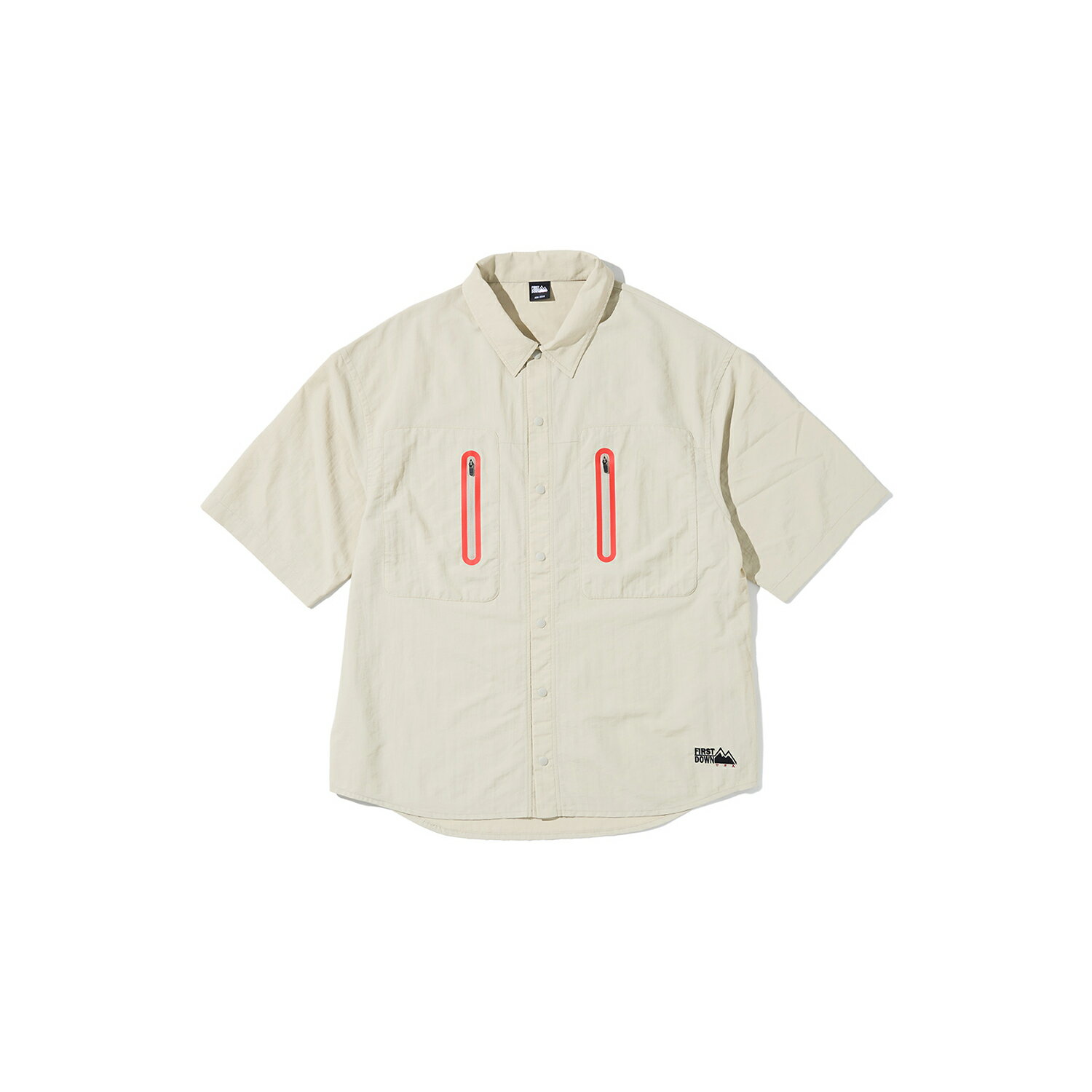 Rakuten - 【スーパーセール限定最終処分プライス】【返品不可】 メール便送料無料 FIRST DOWN USA S/S SNAP SHIRT F191014-31 メンズ レディース