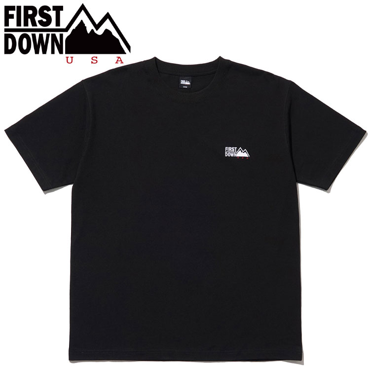 Rakuten - 【スーパーセール限定最終処分プライス】【返品不可】 メール便送料無料 FIRST DOWN USA ショートスリーブ Tシャツ コットンジャージ S/S TEE COTTON JERSEY F801042-06 メンズ レディース