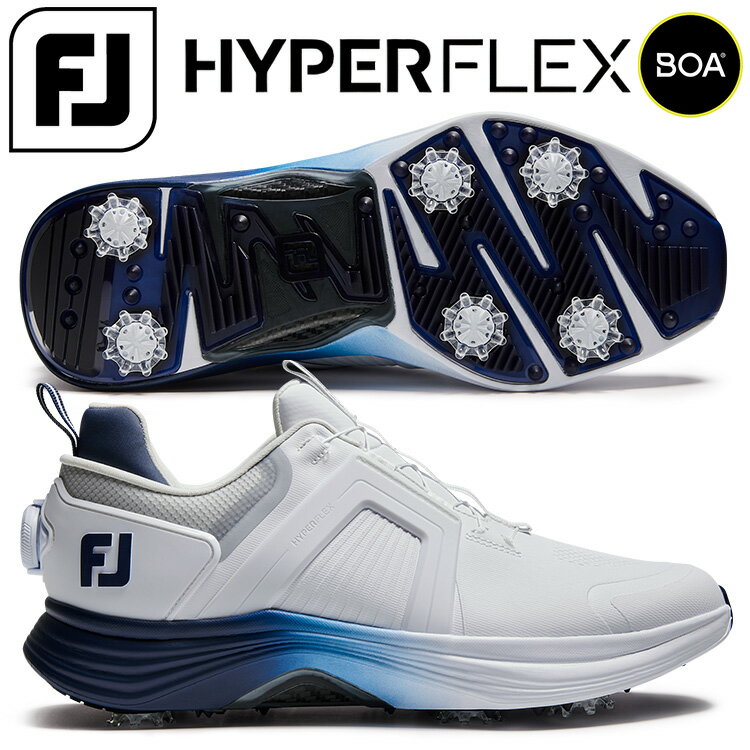 【ブラックフライデー限定店内ポイント最大20倍(11/27 1:59迄】 フットジョイ FJ ハイパーフレックス カーボン ボア メンズ ゴルフシューズ 202...