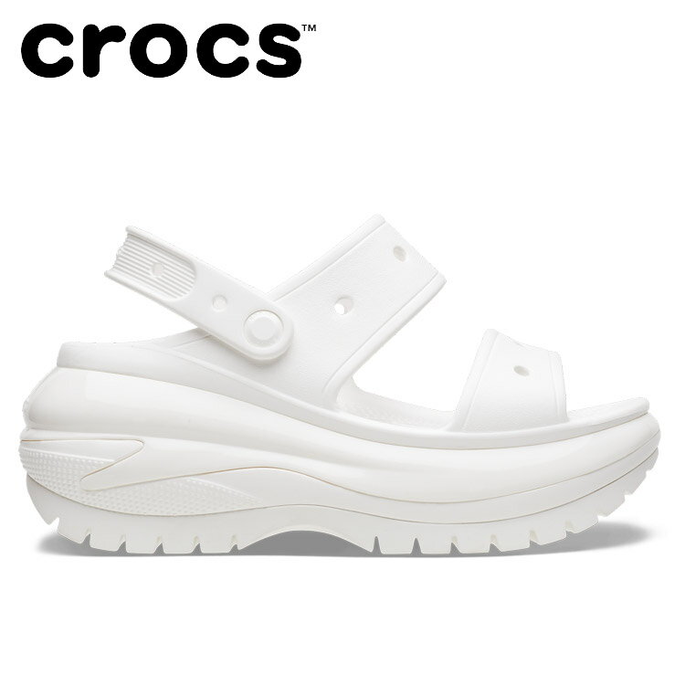クリアランス 【返品不可】 クロックス crocs サンダル Mega Crush Sandal メガ クラッシュ サンダル 207989-100 メンズ レディース