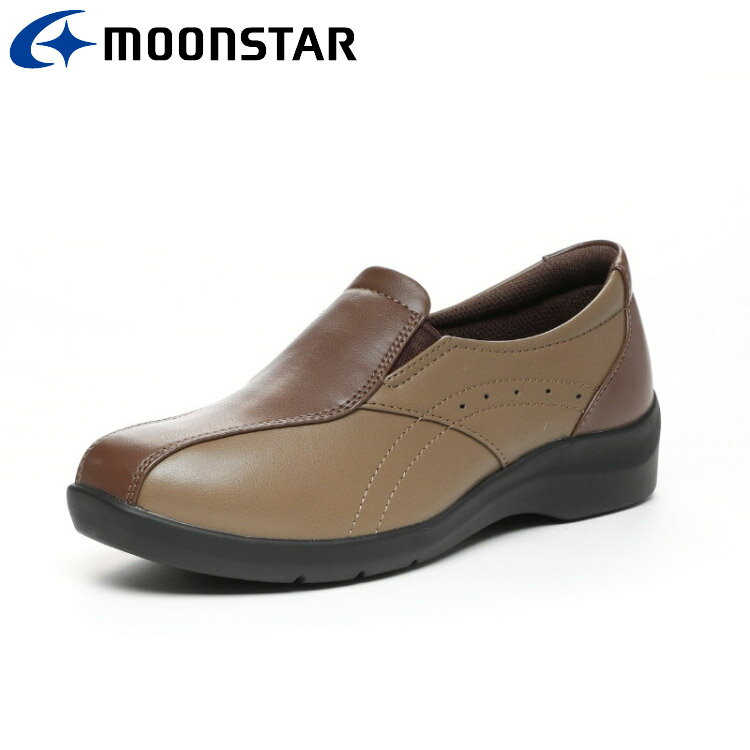 樂天商城 - お買い得スペシャルプライス ムーンスター MoonStar EVE 196 オークコンビ 12427692 レディース シューズ コンフォート
