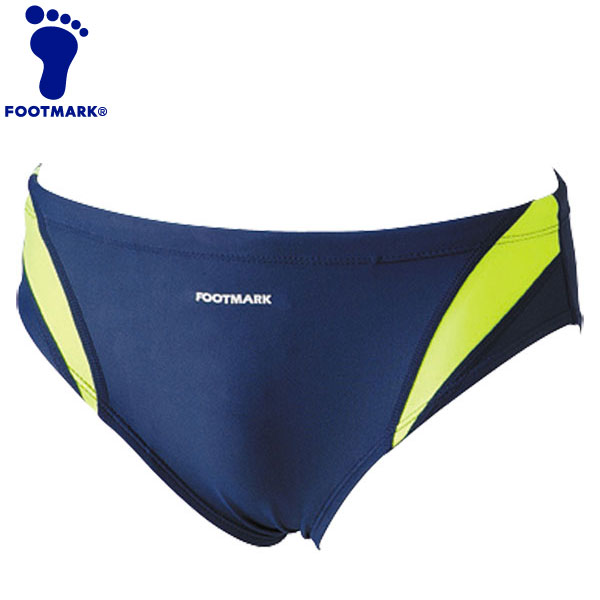 Competitive Swimsuits - 【3日間限定店内ポイント最大20倍(5/30 00:00〜6/1 23:59迄)】メール便送料無料 フットマーク 水泳 アクアライン水着 競泳 6L 水着 101531B3-02 【返品不可】