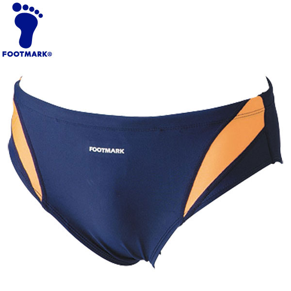 【ブラックフライデー限定店内ポイント最大20倍(11/27 1:59迄】 メール便送料無料 フットマーク 水泳 アクアライン水着 競泳 100〜150cm 水着...